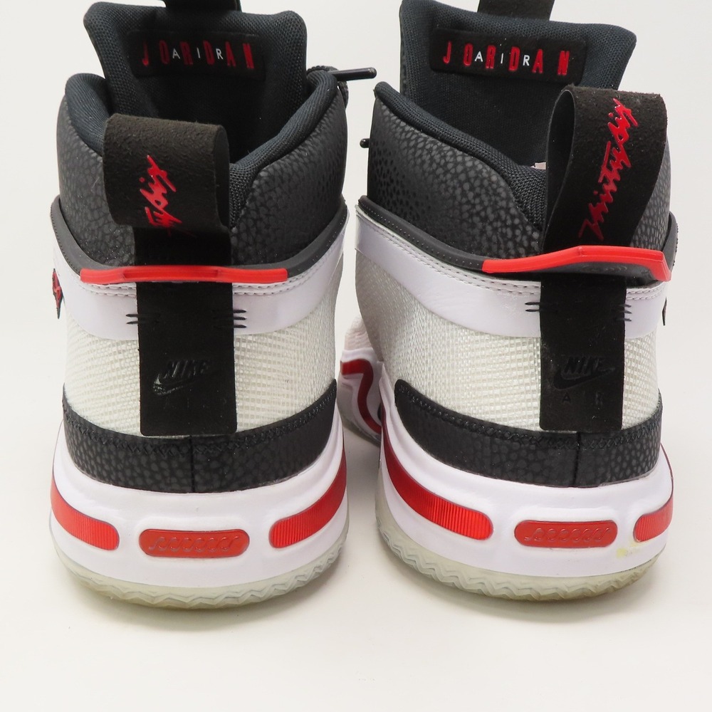 Nike Air Jordan 36 Psychic Energy Black White Red Mens Size 16 CZ2650-100 - Picture 5 of 16